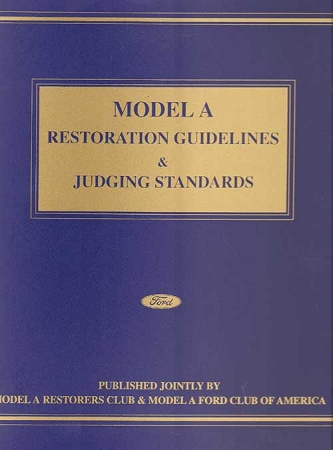 Model a ford judging standards #6