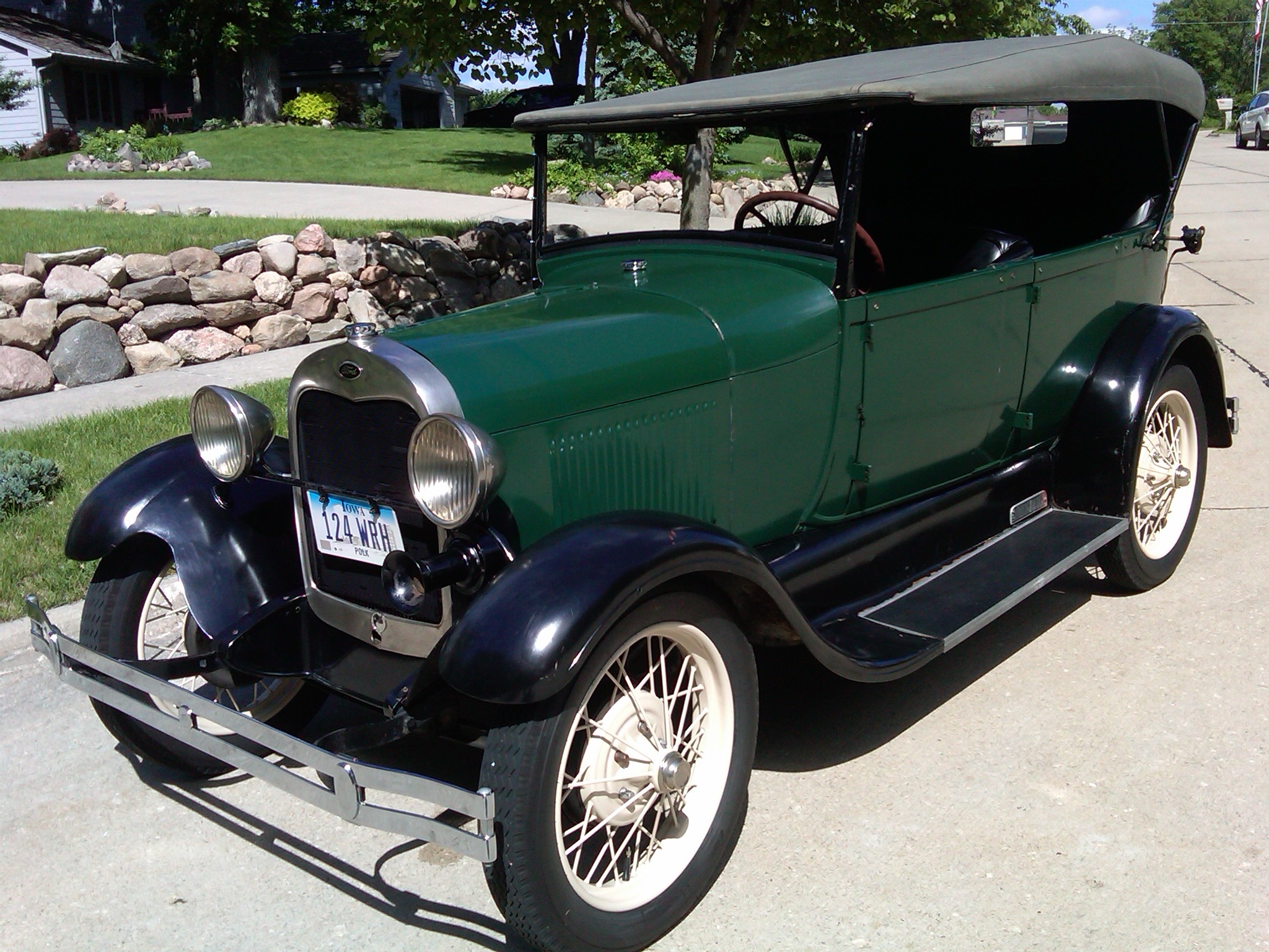 1928 Ford model a phaeton for sale #6