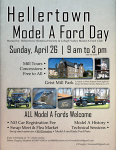 Hellertown Model A Ford Day @ Grist Mill Park | Hellertown | Pennsylvania | United States