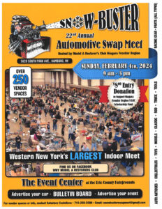 22nd Annual Snow-Buster   Automotive Swap Meet @ Events Center at Erie County Fairgrounds | Hamburg | New York | United States